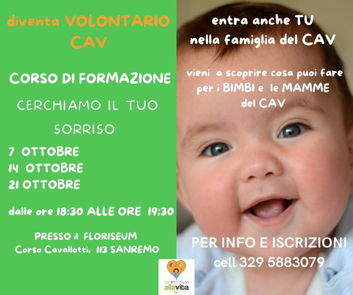 Diventare  volontariata/o C.a.v. può cambiare la vita di tante persone. Unisciti a noi!