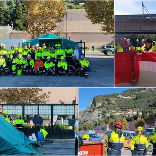 Ventimiglia, fine settimana di formazione per i volontari della Protezione civile (Foto)