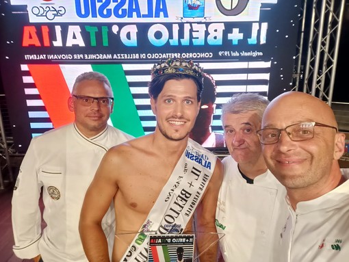 Ramon Bruno del pastificio Pasta Morena di Ventimiglia tra gli chef preparatori di primi e pizze gourmet al concorso 'Il più bello d'Italia'