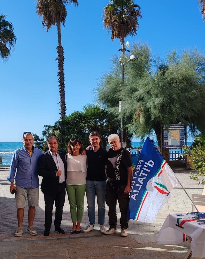 A San Lorenzo al mare il circolo territoriale di Fratelli d’Italia dà il via alla campagna elettorale per le Regionali