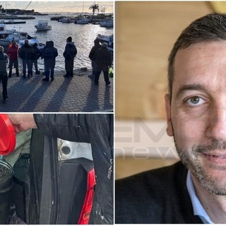 Messa in sicurezza porto di Arma di Taggia: prelevati i campioni dal fondale, Fichera &quot;Primo passo importante&quot;