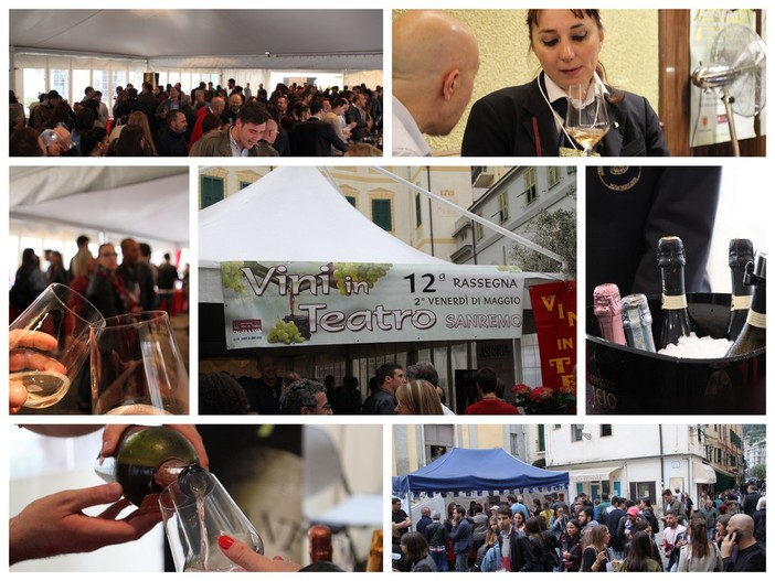 Sanremo: grande successo per la dodicesima edizione di &quot;Vini in Teatro&quot;, le foto dell'evento