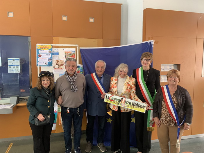 A Breil Sur Roya France cerimonia di Consegna del - Premio Ferroviario Europeo 'Euroferr'