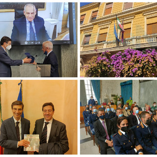 Imperia celebra i 100 anni della Questura, il capo della Polizia Giannini: &quot;La città ci sta molto a cuore e garantiremo sempre il massimo impegno&quot; (foto e video)