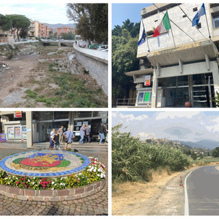 Diano Marina, al via i lavori di sistemazione dell'argine sinistro del torrente Evigno e l'asfaltatura di via Calderina