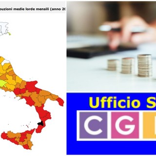 Lavoro: analisi della Cgia per l'Inps, Imperia è tra le province con gli stipendi più bassi