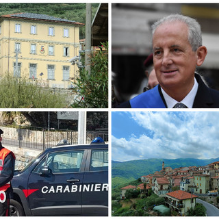 Presunto pagamento di una tangente: i Carabinieri arrestano il Sindaco di Aurigo Luigino Dellerba e un imprenditore locale (foto)