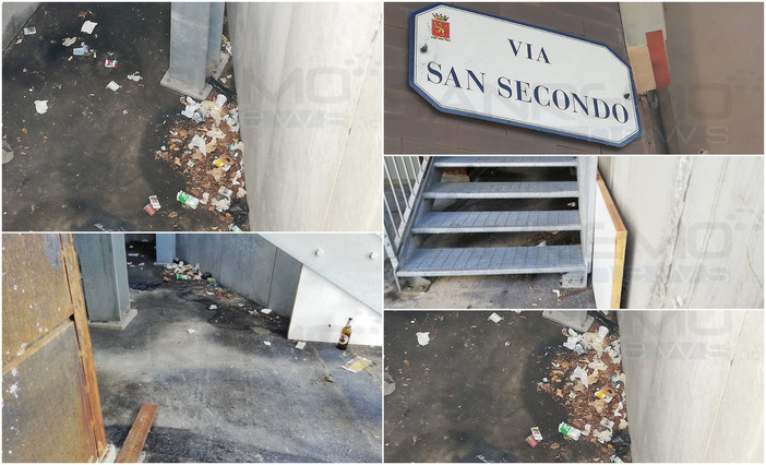 Ventimiglia: degrado e abbandono in via San Secondo, i residenti chiedono un tempestivo intervento di pulizia (Foto)