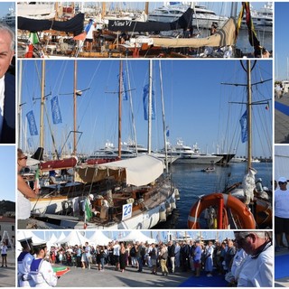 Imperia: si alza il sipario sulla ventesima edizione delle Vele d'Epoca. Oggi la cerimonia d'apertura (Foto e Video)