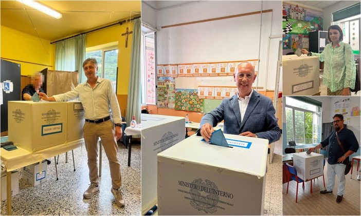 Elezioni europee e comunali, primi cittadini e candidati sindaco dell'estremo ponente al voto (Foto)