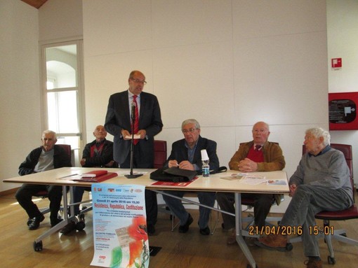 Ventimiglia grande partecipazione all'incontro su &quot;Resistenza, Repubblica, Costituzione&quot;