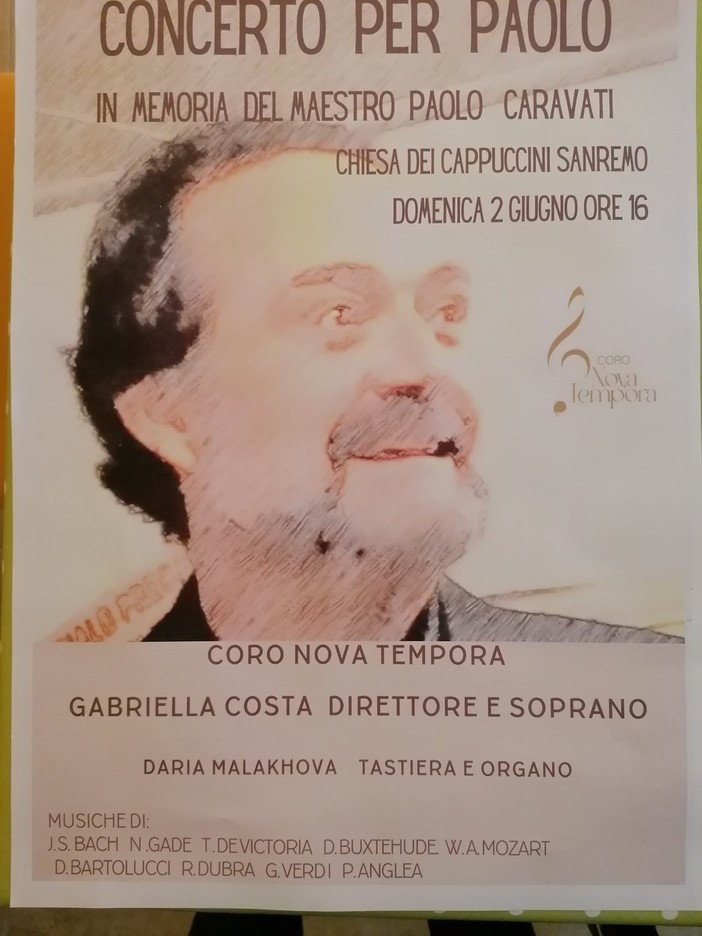 Sanremo, domenica alla chiesa dei Cappuccini Concerto del Coro Nova Tempora