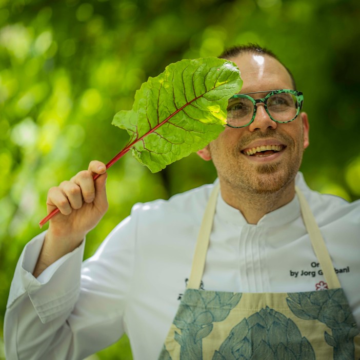 Lo Chef Jorg Giubbani ospite di Aromatica off a Olioliva