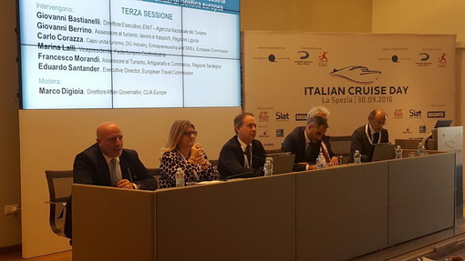 Turismo crocieristico, assessore Berrino: “I porti liguri diventino ponti per la scoperta delle nostre eccellenze, anche dell’entroterra”