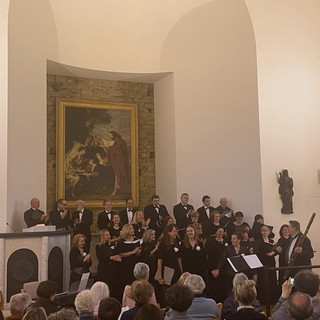 Sanremo; oltre 150 spettatori al concerto del Coro Nova Tempora e del Soprano Gabriella Costa per il Venerdì Santo
