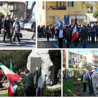 Bordighera: tutte le foto della celebrazione del 25 aprile, Pallanca: “ricordare il nostro passato è un obbligo morale”  (VIDEO)