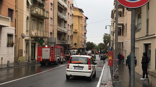 Sanremo: riaperta intorno alle 13.30 via Fiume, chiusa dalle 10.30 per la caduta di alcuni calcinacci