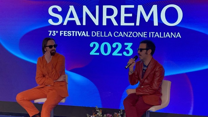 Sanremo 2023, Colapesce e Dimartino: &quot;Vogliamo scalare la classifica dei vostri cuori&quot;