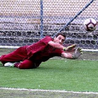 Claudio Scognamiglio, portiere del Ventimiglia