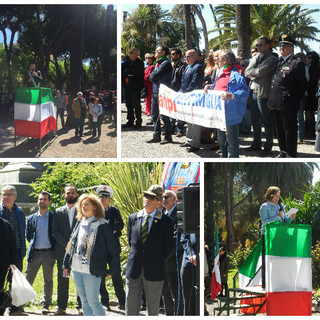 Ventimiglia: celebrato il 71esimo anniversario del 25 aprile, Ioculano: “Si stanno tradendo i valori della Liberazione”