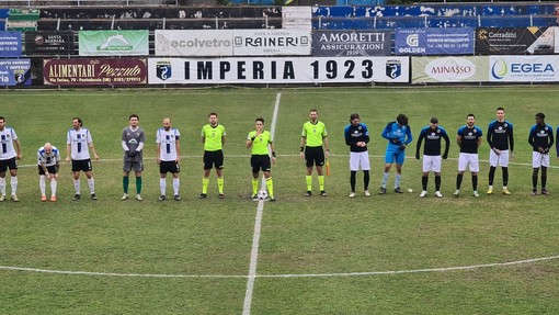 Calcio, Coppa Italia. Una generosa Imperia non basta, il Cast Brescia pareggia 2-2 al Ciccione ed elimina i nerazzurri