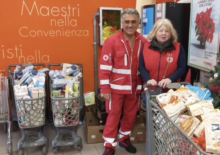 'Riempi un carrello d’amore… dona alla Cri di Sanremo', iniziativa a favore di cittadini bisognosi