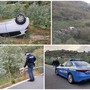 Imperia: auto fuori strada a Montegrazie, ferite madre e figlia di 80 e 56 anni (Foto)