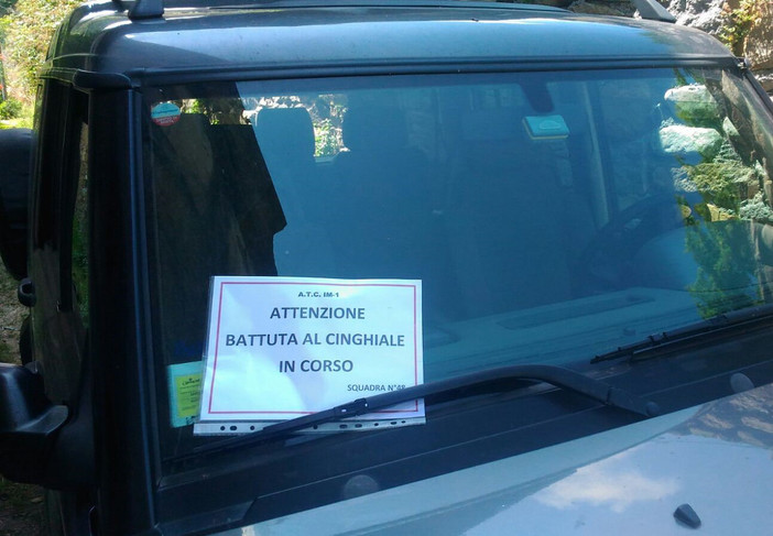 Sanremo: battuta al cinghiale, i cacciatori &quot;Regolarmente apposti i cartelli di avviso&quot;