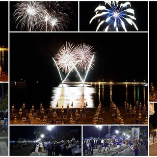 Sanremo: con lo show dei fuochi d'artificio terminano i tre giorni della Festa dello Sport (Foto)