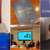 Confindustria Imperia, presentato il libro di Enzo Ferrari dedicato a Villa Carli (foto e video)
