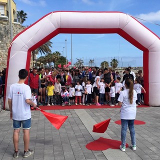 San Bartolomeo al Mare: grande partecipazione alla corsa a favore della onlus 'Cuore di Martina'