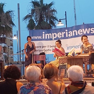 San Lorenzo al Mare: ieri sul palco la scrittrice Alice Basso e la band Soundscape 2.0 (foto)