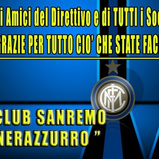 Sanremo: l'Inter club dona fondi al centro ascolto Caritas e colombe e cioccolato al personale del pronto soccorso del Borea