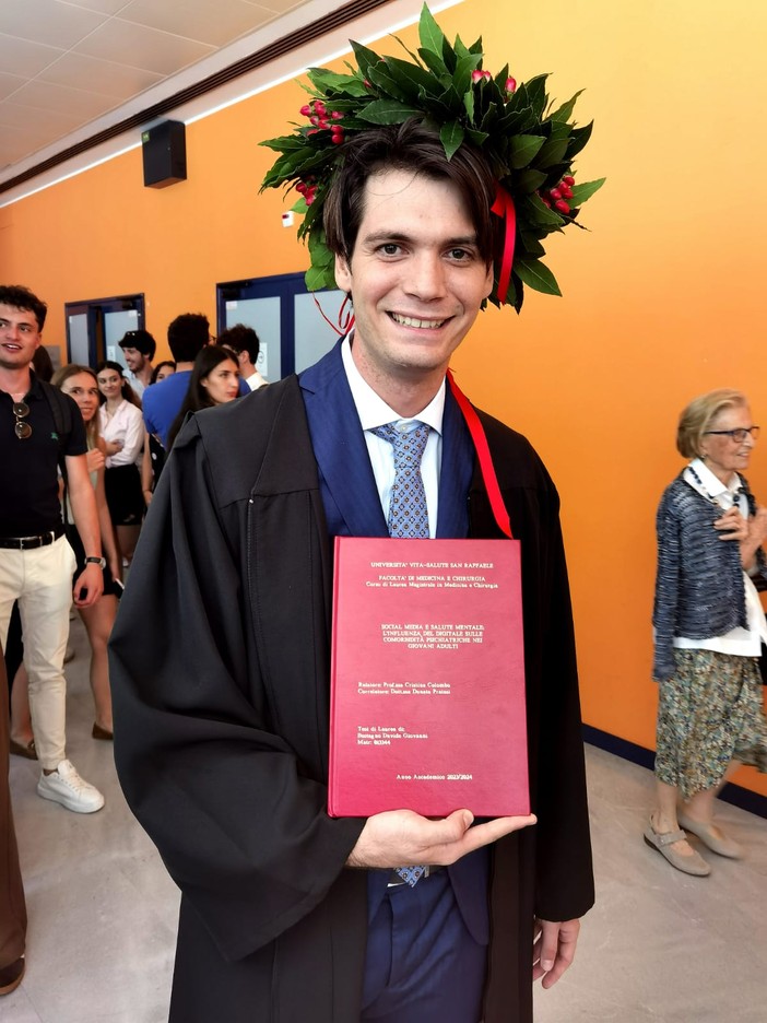 Sanremo: laureato in Medicina e Chirurgia con 110 e lode il consigliere comunale Davide Giovanni Bestagno