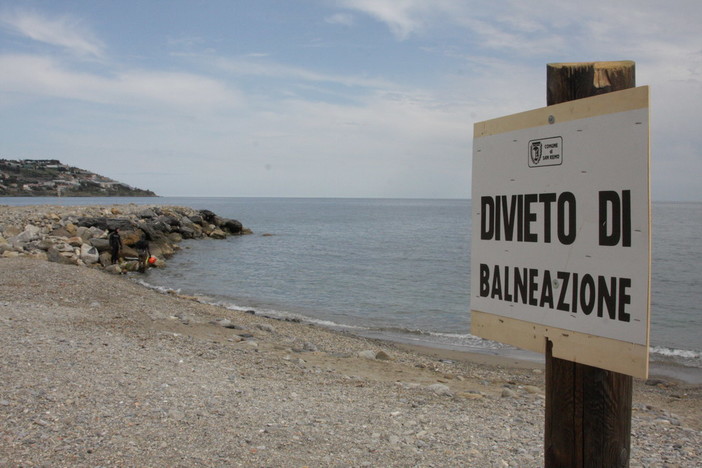 Sanremo: analisi Arpal negative, divieto di balneazione in zona “Bussola” e alla foce del rio San Bernardo