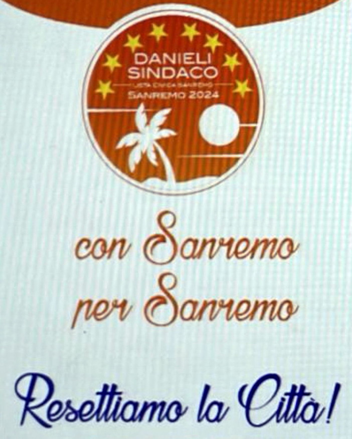 Sanremo: firma contro privatizzazione dell'acqua, l'invito del canidato sindaco Roberto Danieli