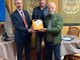 Il Rotary Club Sanremo ricorda i soci defunti e dona un defibrillatore al comune di Perinaldo (foto)