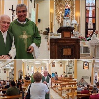 A Vallecrosia arriva un nuovo sacerdote: la comunità accoglie don Natale Tedoldi (Foto e video)