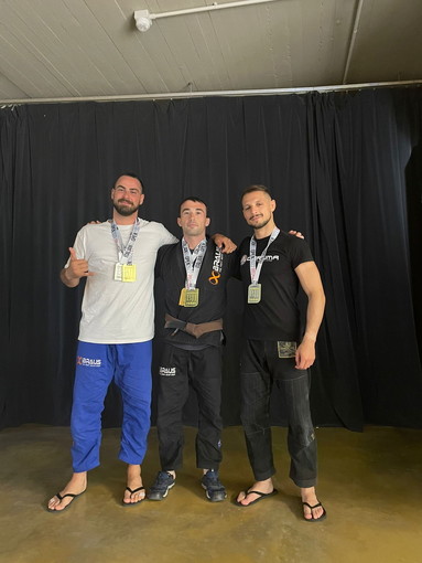 8 medaglie per gli atleti del Daruma brazilian jiu jitsu di Sanremo nei campionati italiani UIJJ a Firenze (foto9