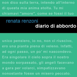 Sanremo: arriva nelle librerie 'Diario di abbordo' della matuziana Renata Renzoni