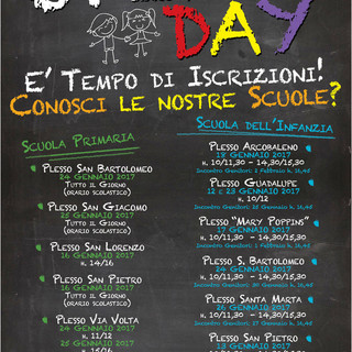 Sanremo: 'Open Day' della scuola primaria e dell’infanzia dell’Istituto Comprensivo Italo Calvino (tutte le info)