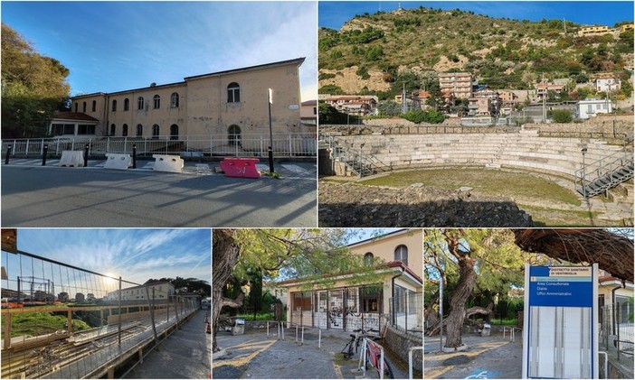 Area di Nervia, l'ex ospedale di Ventimiglia diventerà un deposito per i reperti archeologici (Foto e video)