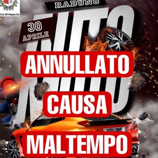 Imperia, Raduno di auto e moto in programma domenica rinviato causa previsioni di maltempo