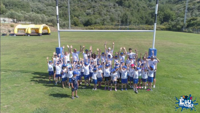 Prosegue con grande successo Educamp 2021 presso il sistema del Rugby imperiese nel complesso del “Pino Valle”