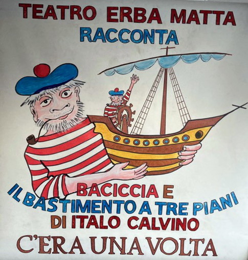 San Lorenzo al Mare: oggi al Teatro dell'Albero, 'Il Teatrino dell’Erba Matta' in 'Baciccia racconta Calvino'