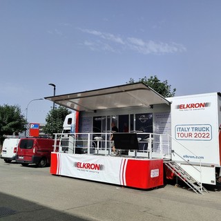 Italy Truck Tour 2022 di Elkron conclude l'estate della sicurezza: presentato il sistema MP3000 con il supporto di 7 distributori territoriali