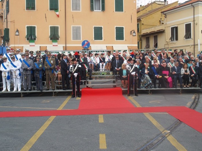 Imperia: si sono svolte questa mattina in Calata Cuneo le celebrazioni per la Festa della Repubblica