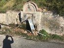 Castelvittorio: auto del rally distrugge una fontana del 1920, l'organizzazione &quot;Rifonderemo tutti i danni&quot;