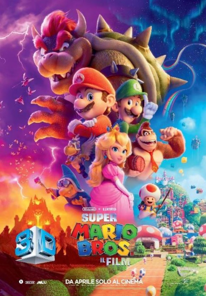 Sanremo: 'Super Mario Bros - Il Film al Ritz' dell'Ariston da mercoledì 5 aprile