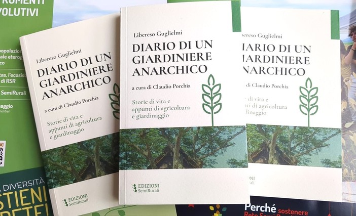 Libreria Ragazzi di Imperia applausi per il &quot;Diario di un giardiniere anarchico&quot; di Libereso Guglielmi